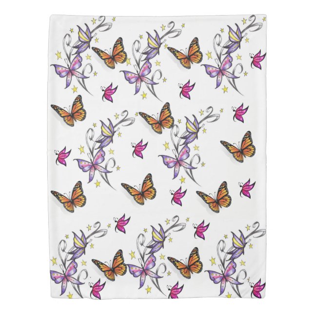 Duvet cover butterflies (Front)