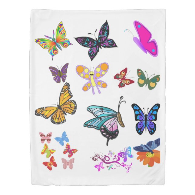 Duvet Cover Butterfly (Front)