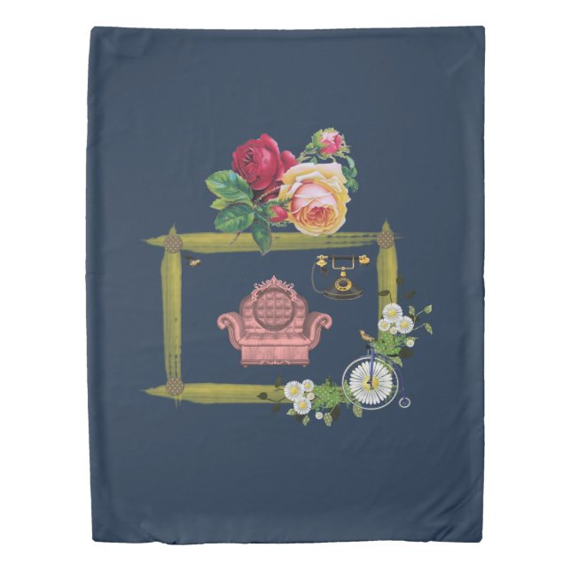 Duvet Cover Floral (Front)