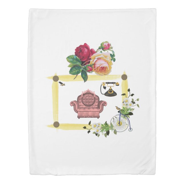 Duvet Cover Floral (Front)