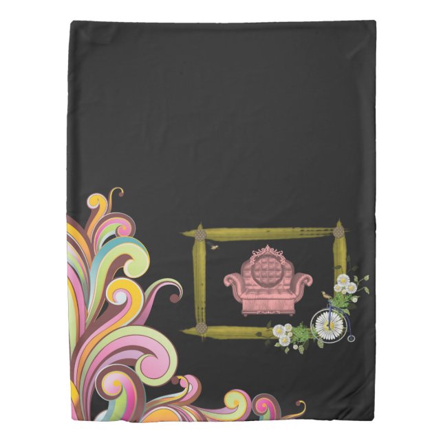 Duvet Cover Floral (Front)