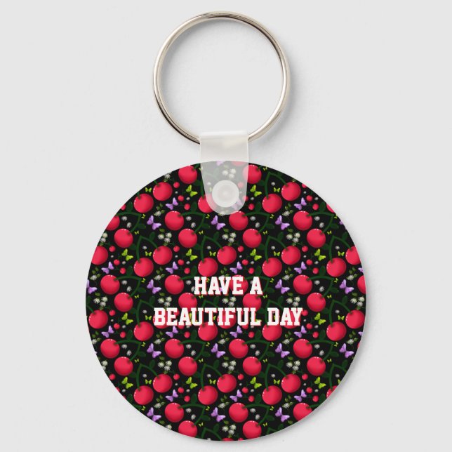 Duvet Cover Keychain (Front)