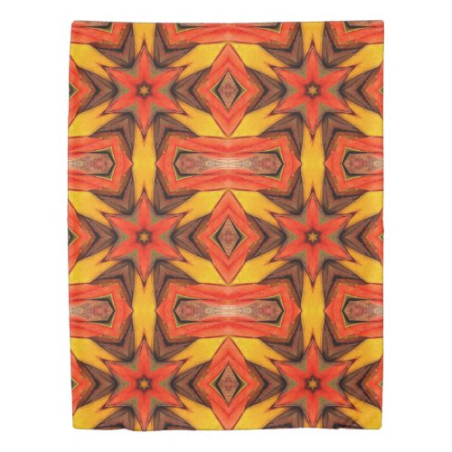 Duvet Cover Orange Yellow