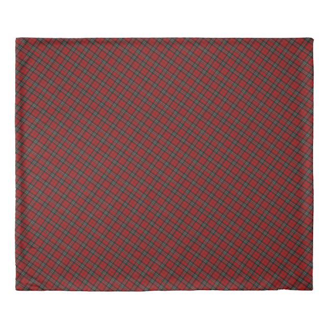 Duvet Cover - Red Tartan (Front)
