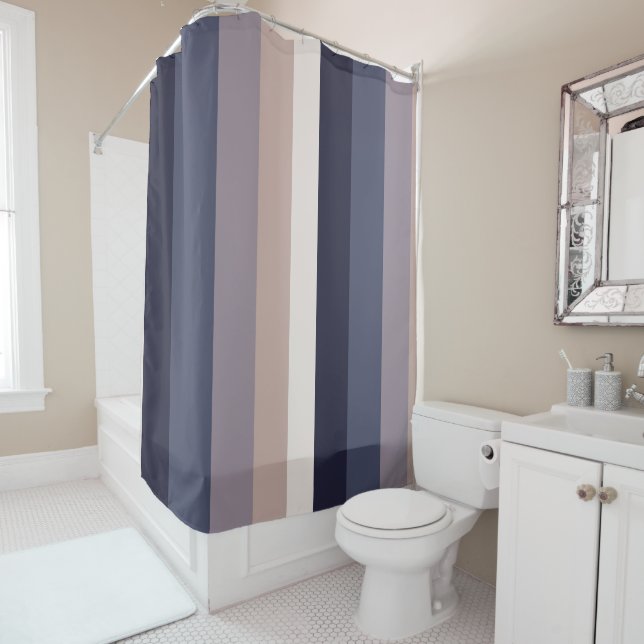 Duvet Cover Shower Curtain (In Situ)