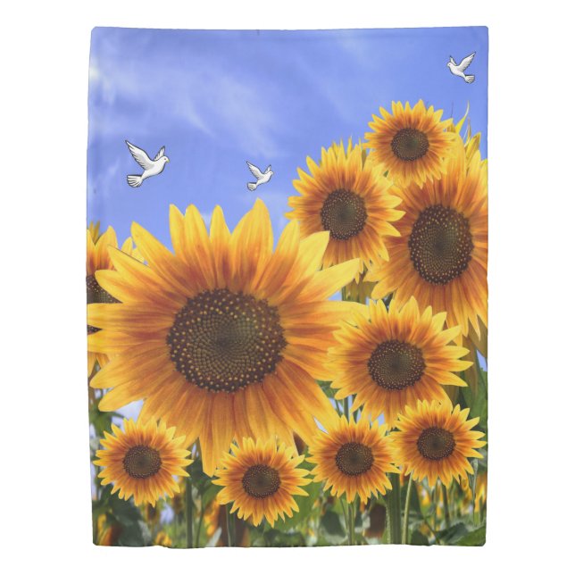 Duvet Cover Sunflower (Front)