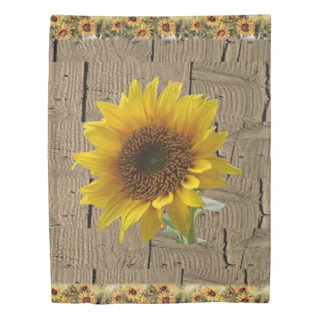Duvet Cover Sunflower (Front)