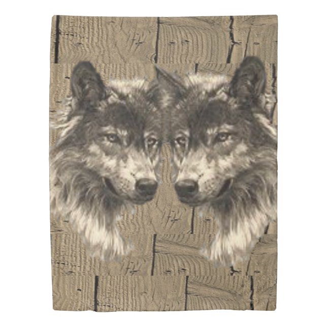 Duvet Cover Wolf (Front)