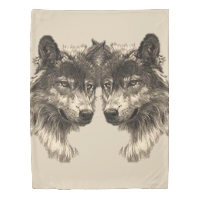 Duvet Cover Wolf (Front)