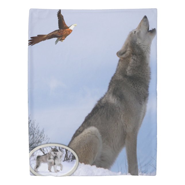 Duvet Cover Wolf (Front)