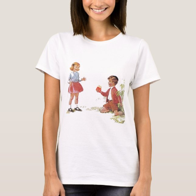 Duvid likes Golde. T-Shirt (Front)