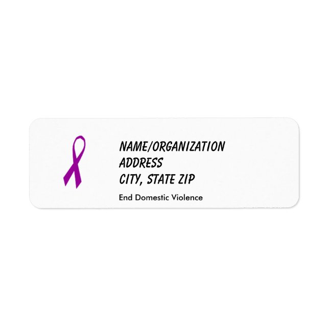 DVA Ribbon Label (Front)