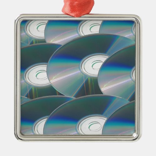 DVD discs Metal Ornament