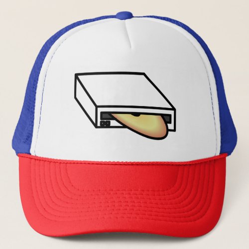 DVD Drive Trucker Hat