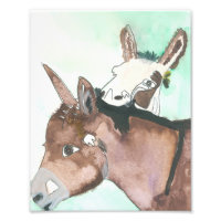 D'Vine Donkey Print