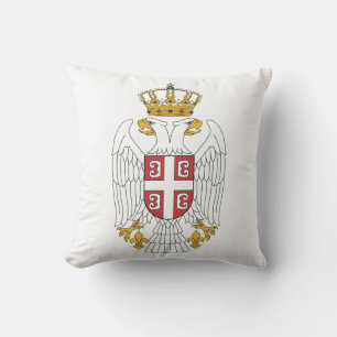 Dvoglavi Orao Srbija Throw Pillow