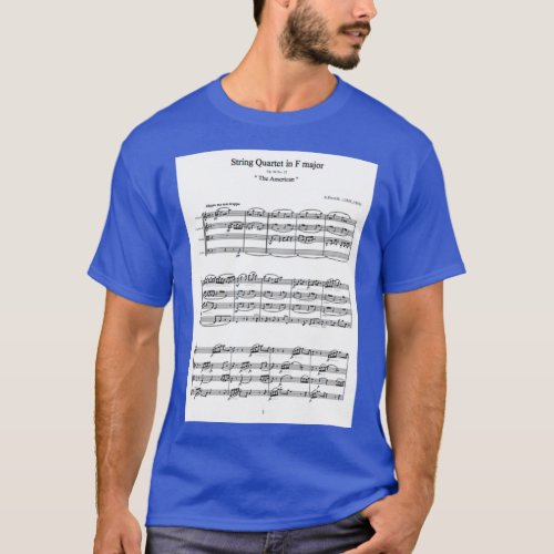 Dvorak American Quartet T_Shirt