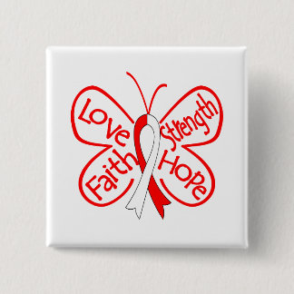 DVT Butterfly Inspiring Words Button