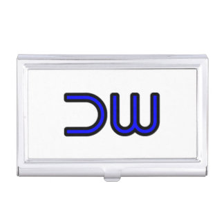 DW DEK-WORX Company Logo Business Card Case