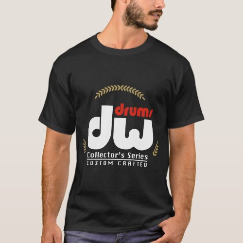 DW Drums Collector_s Series Custom Crafted Black S T_Shirt