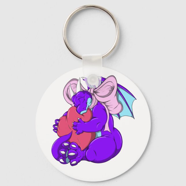 dwaggielove(2) keychain (Front)