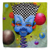Dwainizms “Blue Man” Bright, Bold Bandana
