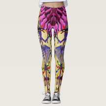 Dwainizms Colorful "Optical Confections" Leggings