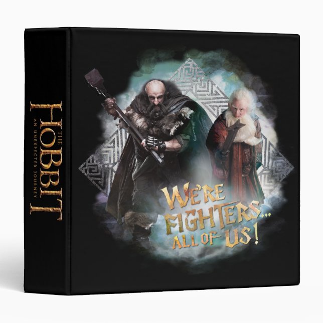 Dwalin and Balin 3 Ring Binder (Front/Spine)