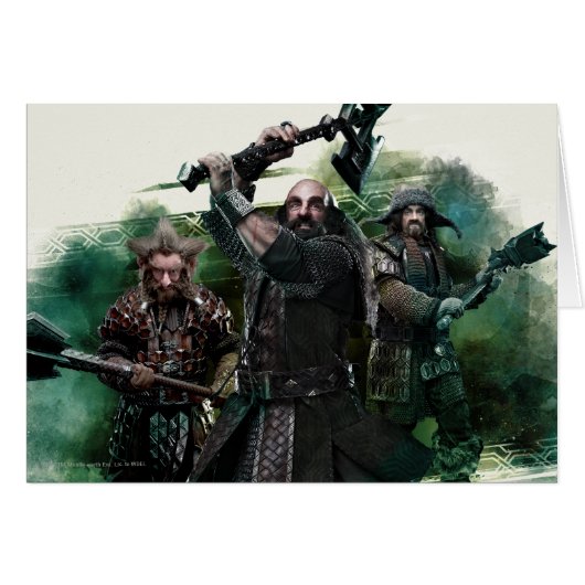 Dwalin, Nori, & Bofur Graphic Cards (Front Horizontal)