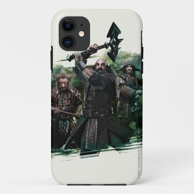 Dwalin, Nori, & Bofur Graphic Case-Mate iPhone Case (Back)