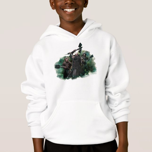 Dwalin, Nori, & Bofur Graphic Hoodie (Front)