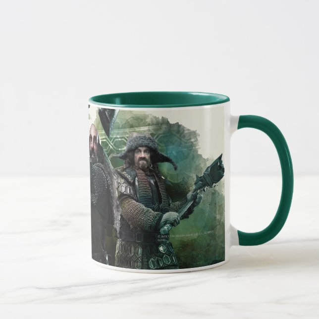Dwalin, Nori, & Bofur Graphic Mug (Right)