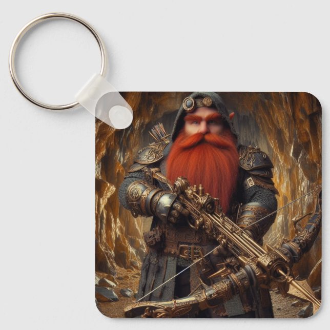 Dwarf 3  keychain (Front)