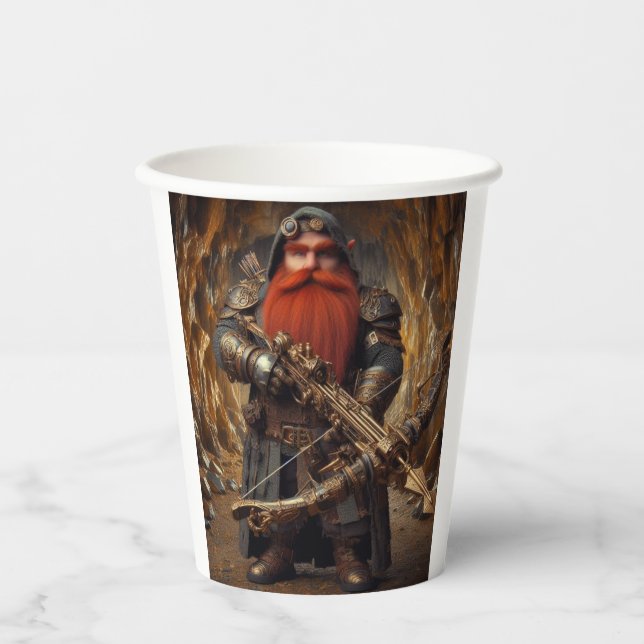 Dwarf 3  paper cups (Front)