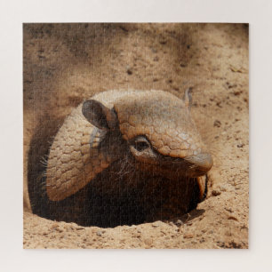 Dwarf Armadillo Saying Hello Jigsaw Puzzle