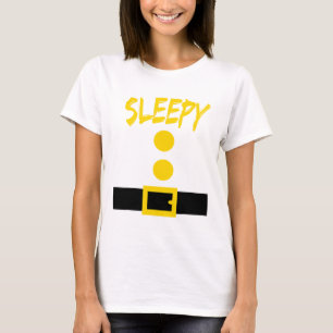 Dwarf Costume - Fun Halloween Gift Idea - Sleepy T-Shirt