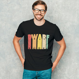 Dwarf Dungeon Fantasy Role playing Grunge T-Shirt