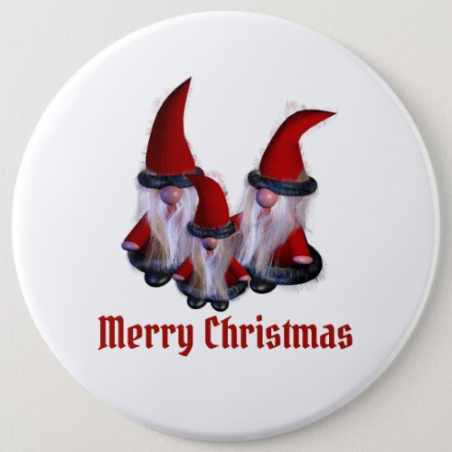 Dwarf family Christmas Button