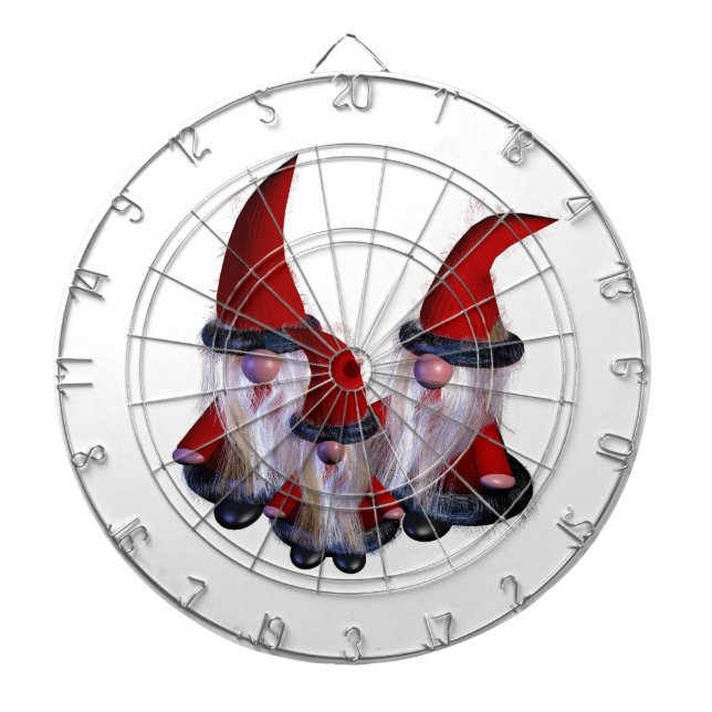 Dwarf family Wonderland Dart Board (Front)