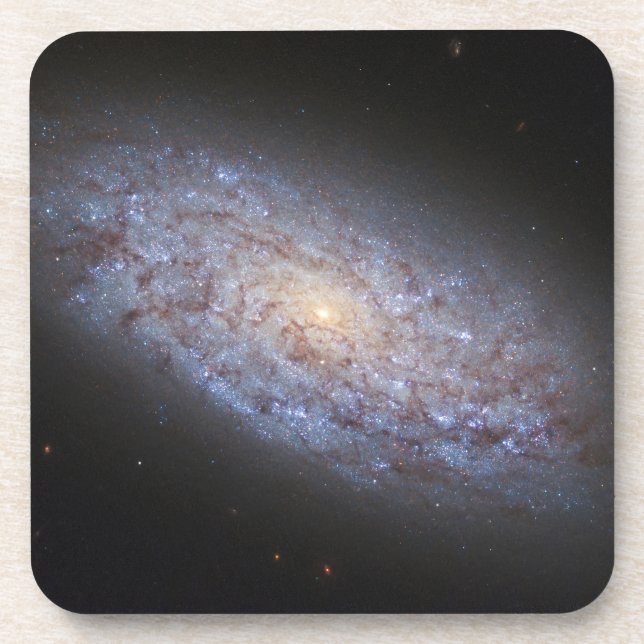 Dwarf Galaxy Ngc 5949. Beverage Coaster (Front)