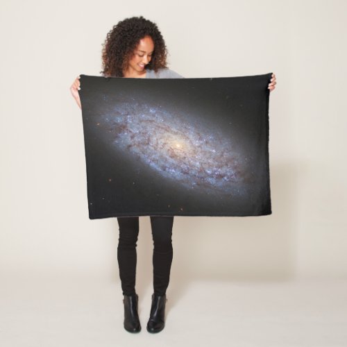 Dwarf Galaxy Ngc 5949 Fleece Blanket