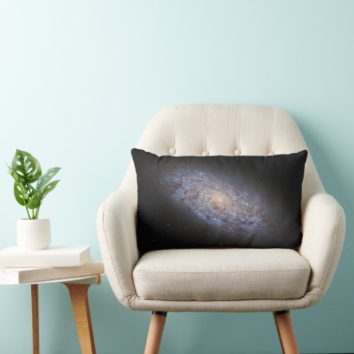 Dwarf Galaxy Ngc 5949 Lumbar Pillow