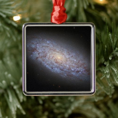 Dwarf Galaxy Ngc 5949 Metal Ornament
