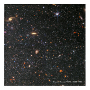 Dwarf Galaxy WLM James Webb Space Telescope Hi-Res Acrylic Print