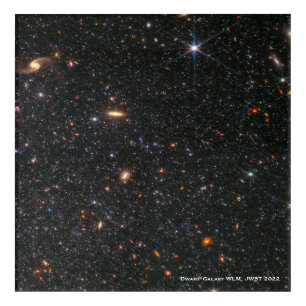 Dwarf Galaxy WLM James Webb Space Telescope Hi-Res Acrylic Print