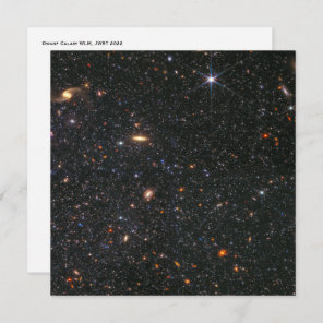 Dwarf Galaxy WLM James Webb Space Telescope Hi-Res Note Card