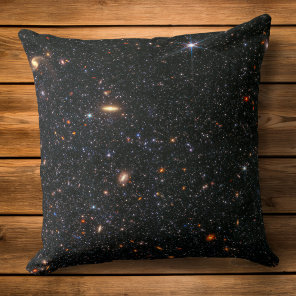 Dwarf Galaxy WLM James Webb Space Telescope Hi-Res Throw Pillow