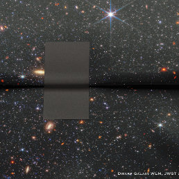 Dwarf Galaxy WLM James Webb Space Telescope Hi-Res Tissue Paper