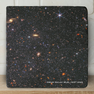 Dwarf Galaxy WLM James Webb Space Telescope Hi-Res Trivet