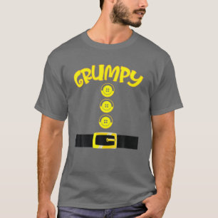 Dwarf Halloween Color Group Family Matching Costum T-Shirt